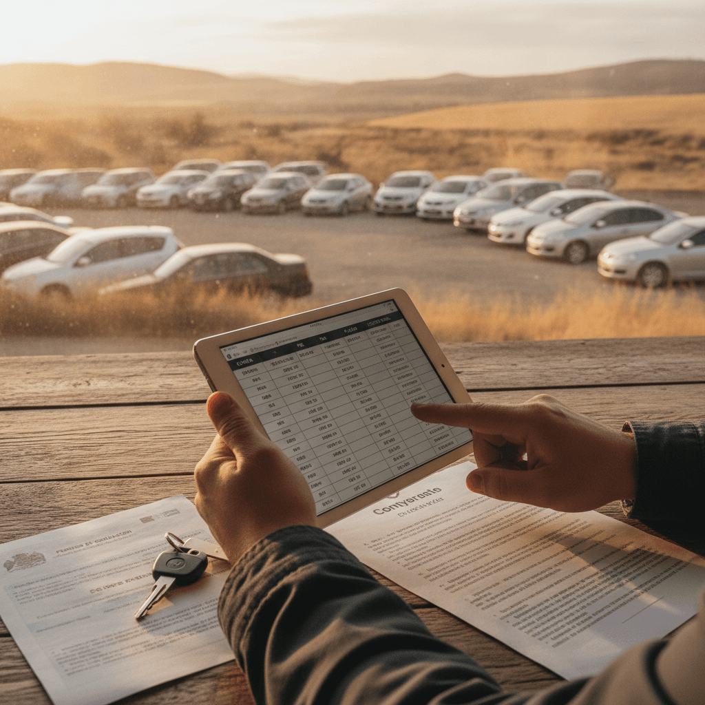 Financiamiento de autos usados: compara cuota, pie y costo total